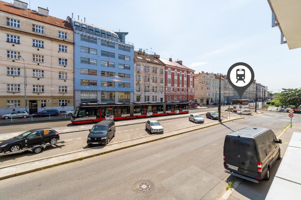 Brand New Two Room Apartment #34 With Free Secure Parking In The Center Praha Eksteriør bilde